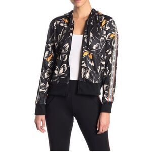 ADIDAS‎ X FARM RIO Butterfly zip up hoodie Sweatshirt jacket Size XS